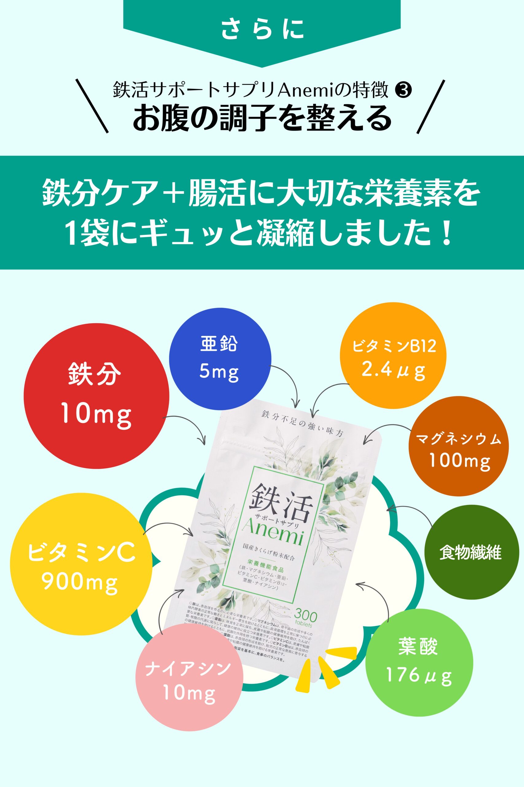 お腹の調子を整える